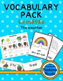 Vocabulary Pack - The Weather: La météo