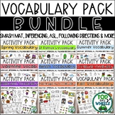 Vocabulary Activity Pack: Bundle