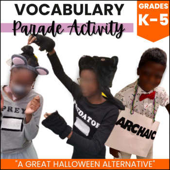 Preview of Halloween Activity | Vocabulary Parade