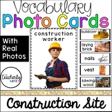 Vocabulary Photo Cards - Construction Site