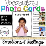 Vocabulary Photo Cards - Emotions & Feelings