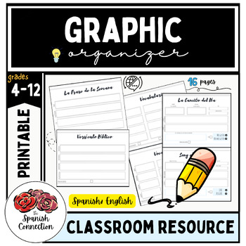 Preview of Graphic Organizers and Charts for Daily Language Enrichment