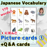 Vocabulary Picture Cards 【Japaneseにほんご】 | deck 1