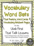 Vocabulary Posters, Word Cards & Student Sheets Aligned to