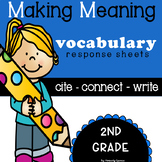 Vocabulary Practice that Support Making Meaning - Text to 