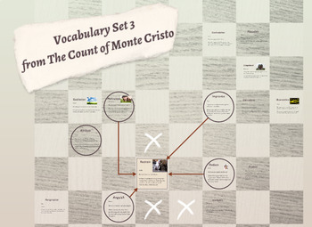 Preview of Vocabulary Prezi for Chs. 11-13 of The Count of Monte Cristo (Bantam Classics)