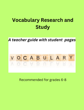 research in teaching vocabulary