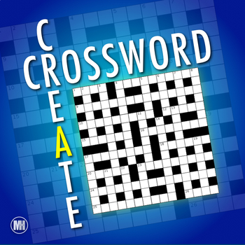 Preview of Vocabulary Review Activity For Any Subject | Create A Crossword Puzzle Fun