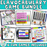 Vocabulary Review Bundle | ELA Vocabulary Games - Prefixes