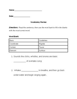 vocabulary review worksheets 4 count language live unit 7 vocab words