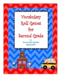 Vocabulary Roll Games for Second Grade