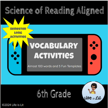 Preview of Vocabulary Routine and Activities