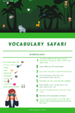 Vocabulary Safari