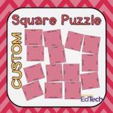 Square Vocabulary Puzzle Template