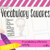 Vocabulary Squares