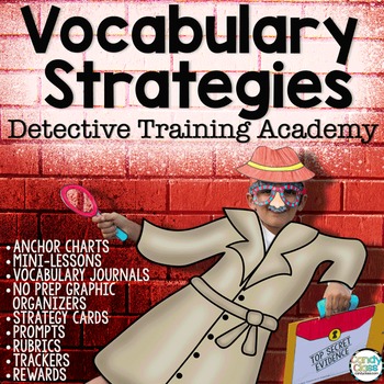 Preview of Vocabulary Strategies Context Clues Inference Activity Graphic Organizer Journal