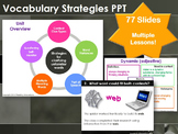 Vocabulary Strategies PPT:  Context clues, multiple meanin