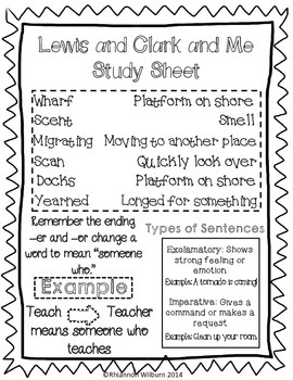 Reading Street Vocabulary Study Sheets Unit 1 by Keeping Teaching Fabulous