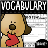 Vocabulary Study for February * Word Of The Day * Valentin