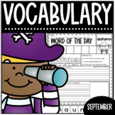 Vocabulary Study for September * Word Of The Day * Apples,