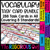 Vocabulary Task Card Bundle