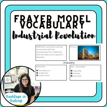 Preview of Vocabulary: The Industrial Revolution