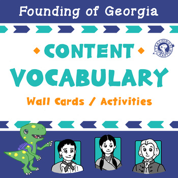 Preview of Vocabulary: Tomochichi, Mary Musgrove, and James Oglethorpe