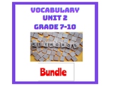Vocabulary Unit 2 Bundle