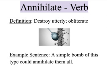 Preview of Vocabulary Unit Night by Elie Wiesel 24 Word Packet, Review, and Google Quizzes