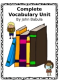 Vocabulary Unit: Strategies that Make Words Stick - Virtua