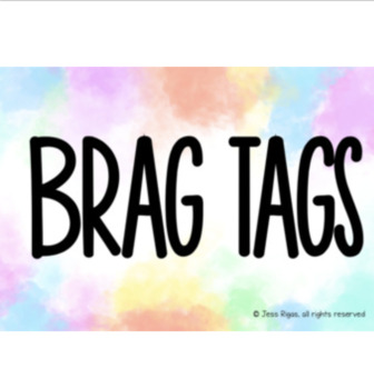 Preview of Brag Tags