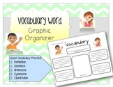 Vocabulary Word Graphic Organizer