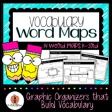 Vocabulary Word Maps (K-3rd Grade)