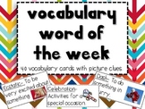 Vocabulary Word Of The Week