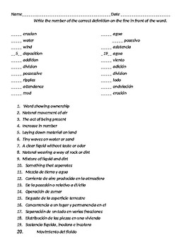 Vocabulary Quiz 4 - HD Home Tuition