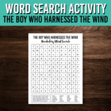 Vocabulary Word Search for The Boy Who Harnessed the Wind 