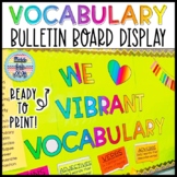 Vocabulary Word Study Bulletin Board Kit