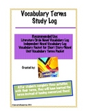 Vocabulary Word Study Pack: 7 Activities for Learning Terms