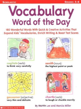 Preview of Vocabulary Word of the Day (Grades 3-6)