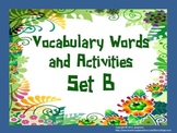 Vocabulary Word of the Day set B bundle pack