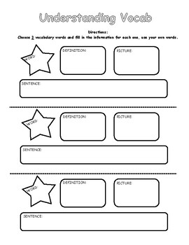 vocabulary worksheet by keeping up with the middles tpt