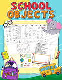 Vocabulary Worksheets: School Objects