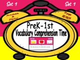 Vocabulary and Comprehension Readiness Mats Set 1 - Pre k to 1st