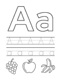 Vocabulary and Learning the Alphabet Worksheets