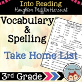 Vocabulary and Spelling: 3rd Grade - Into Reading HMH Take