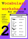 Vocabulary for children2 | Free in May