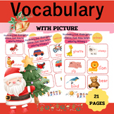 Vocabulary for kindergarten age Learn to enter the Primary