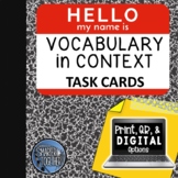 Vocabulary in Context Activities