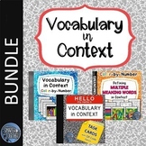 Context Clues Vocabulary BUNDLE
