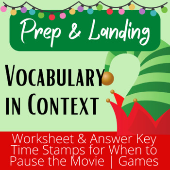 Preview of Vocabulary in Context: Prep and Landing
